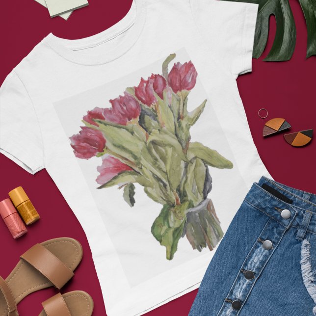 T-shirt Tulipes (Créateur téléchargé)