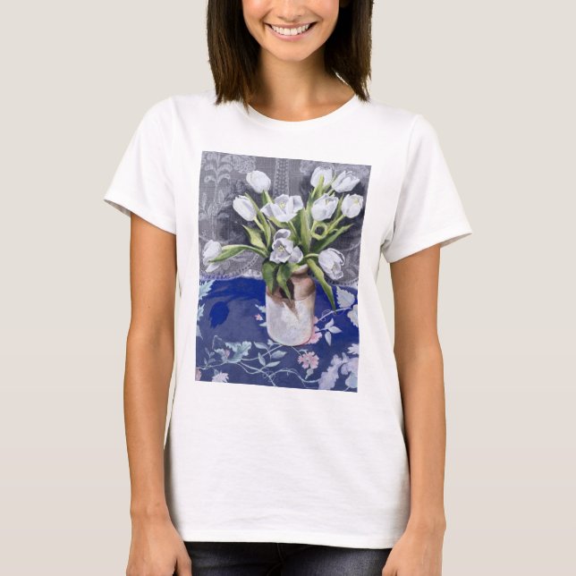 T-shirt Tulipes blanches 1994 (Devant)