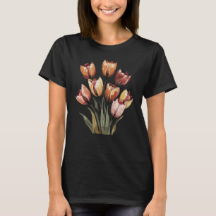 T-shirt Tulipes Bohèmes