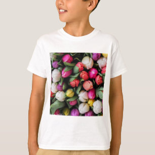 T-shirt Tulipes Fleurs Colorées Pâques Printemps