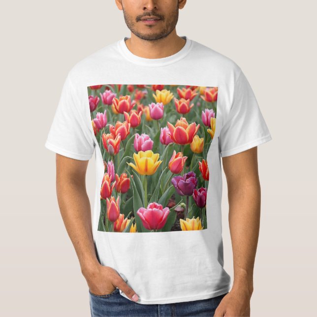 T-shirt Tulipes néerlandaises (Devant)