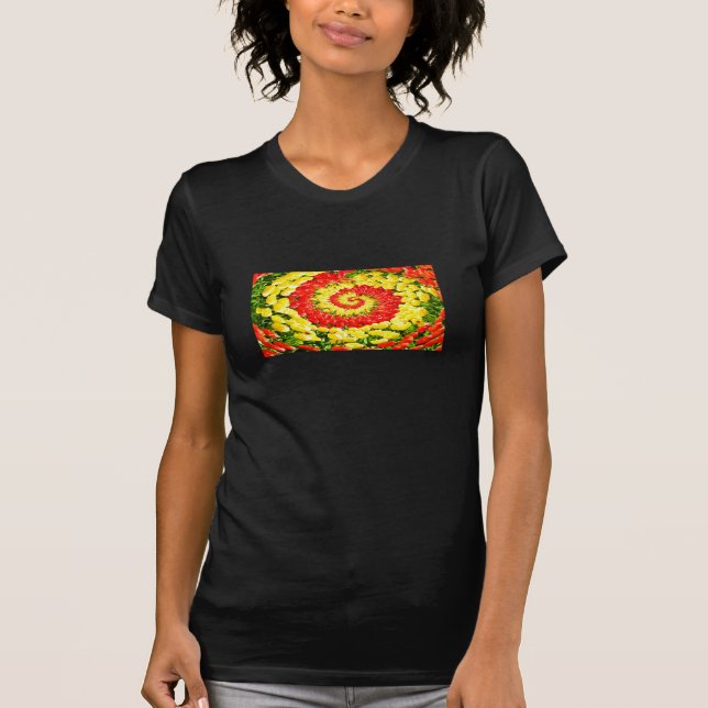 T-shirt Tulipes pour toujours (Devant)
