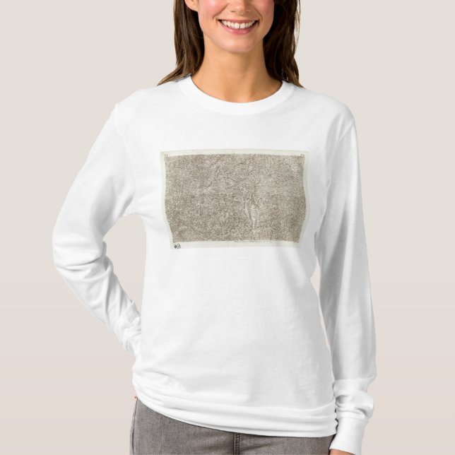 T-shirt Tulle, coiffure style Pompadour (Devant)