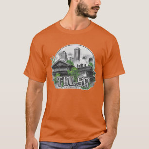 T-shirt Tulsa Ville Oklahoma USA ami