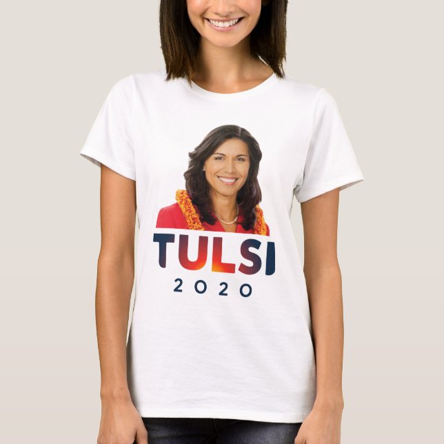 T-shirt Tulsi Gabbard 2020 (Devant)