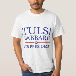 T-shirt Tulsi Gabbard pour le président