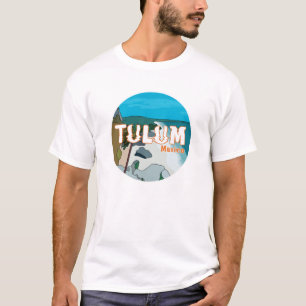 T-shirt Tulum Mexique Grande idée cadeau