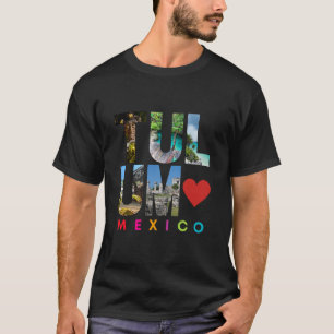 T-shirt Tulum Mexique Vacances Plage Famille Groupe Corres