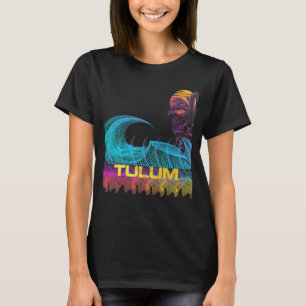 T-shirt Tulum Rétro Style Vintage Vaporwave Surf des année