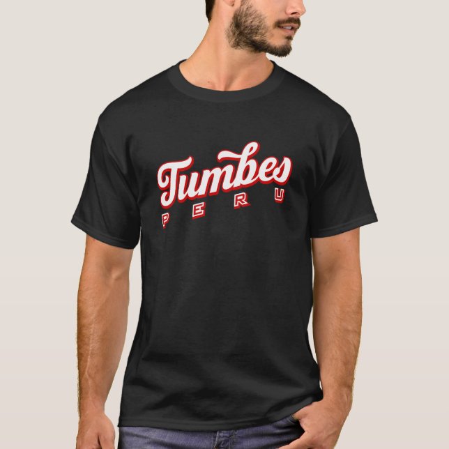 T-shirt Tumbes Pérou (Devant)