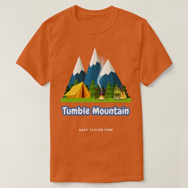 T-shirt Tumble Mountain (Design devant)