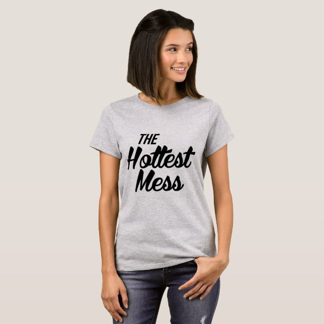 T-Shirt Tumblr Le Mess Le Plus Hottest (Devant entier)
