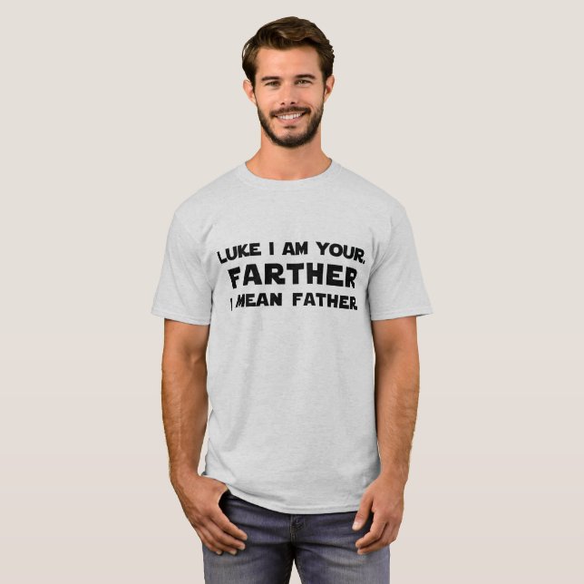 T-shirt Tumblr Luke Je suis ton frère Je veux dire (Devant entier)
