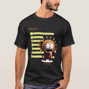 T-shirt Tummy commence à avoir faim tard dans la nuit Faim