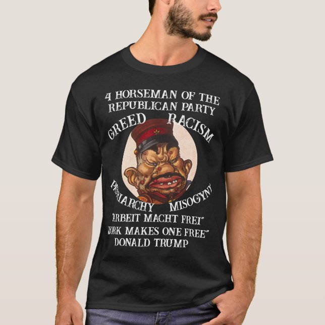 T-shirt Tump interdit le vote des femmes élections à mi-ma (Devant)