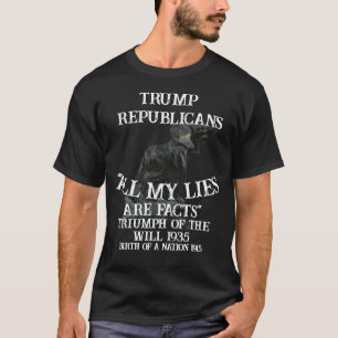 T-shirt Tump Triomphe de la volonté 1935 Naissance Nation 
