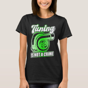 T-shirt Tuner automatique tenue Mécanicien automobile Tuni