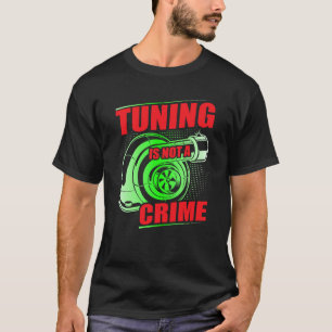 T-shirt Tuneur automatique Tenue Mécanicien automobile Tun
