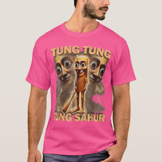 T-shirt Tung Sahur rétro