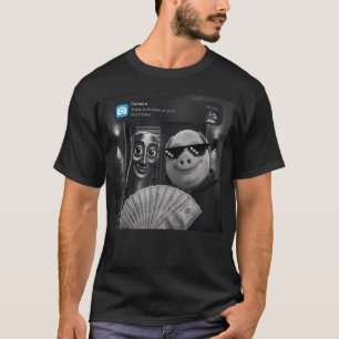 T-shirt Tung Tung Tung Sahur John Pork Meme Brainrot