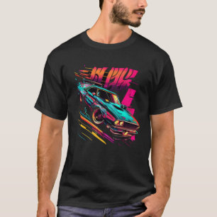 T-shirt Tuning voiture des années 90 Pace Car voiture de c