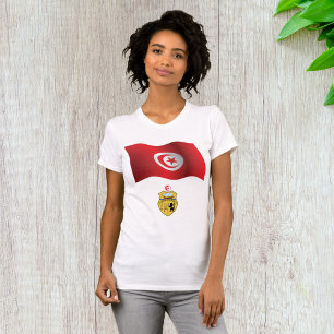 T-shirt Tunisie Drapeau et armoiries patriotique tunisienn