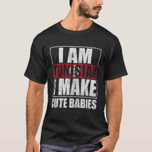 T-shirt Tunisie Drapeau Fiers Tunisiens Hommes & Femmes