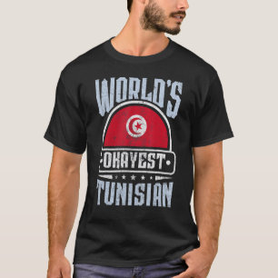 T-shirt Tunisie Drapeau Fiers Tunisiens Hommes & Femmes 2
