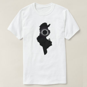 T-shirt Tunisie Éclipse Solaire Totale 2027