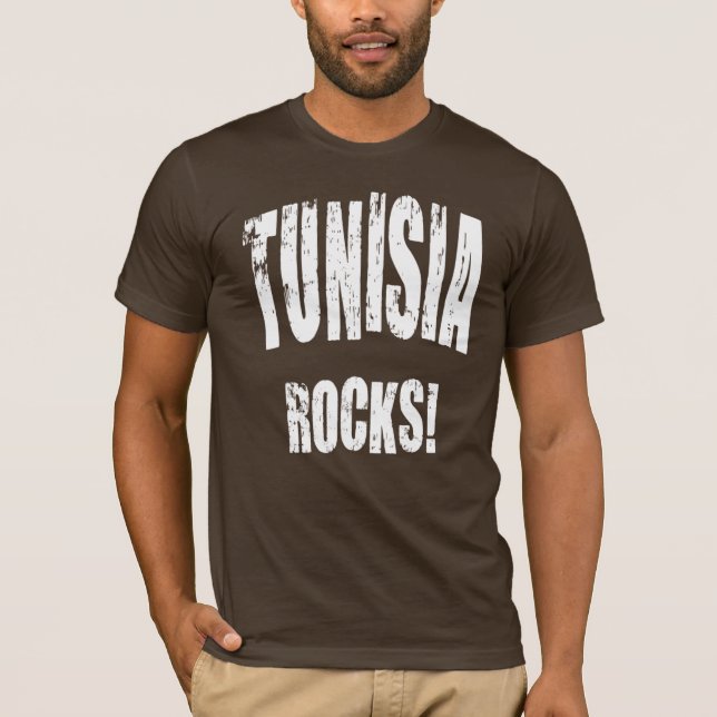 T-shirt Tunisie Rocks ! (Devant)