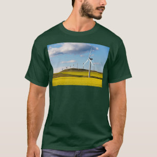 T-shirt Turbine éolienne Énergie renouvelable Alberta Cana