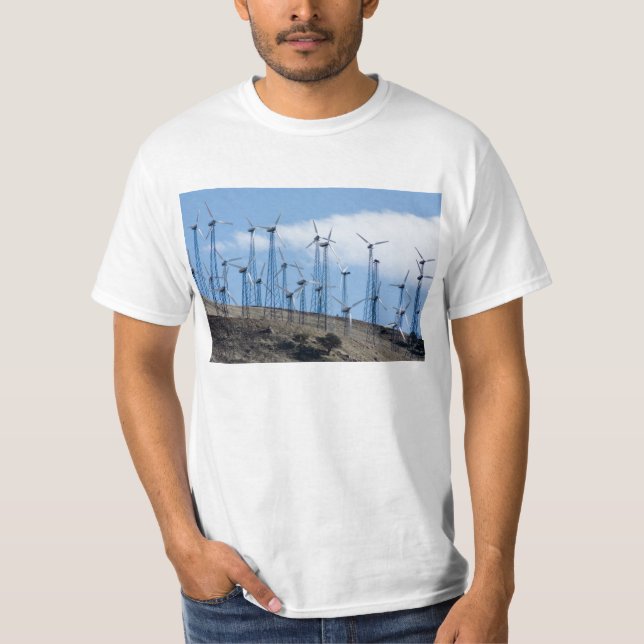 T-shirt Turbines éoliennes (Devant)