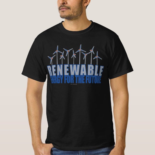 T-shirt Turbines éoliennes (Devant)