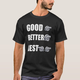T-shirt Turbo Compresseur Drôle Turbocompressé Bon Meilleu