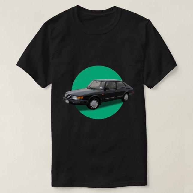 T-shirt Turbo Saab 900 (Design devant)