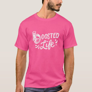 T-shirt Turbo Snail Pour Car Guy Racing Boosted Life