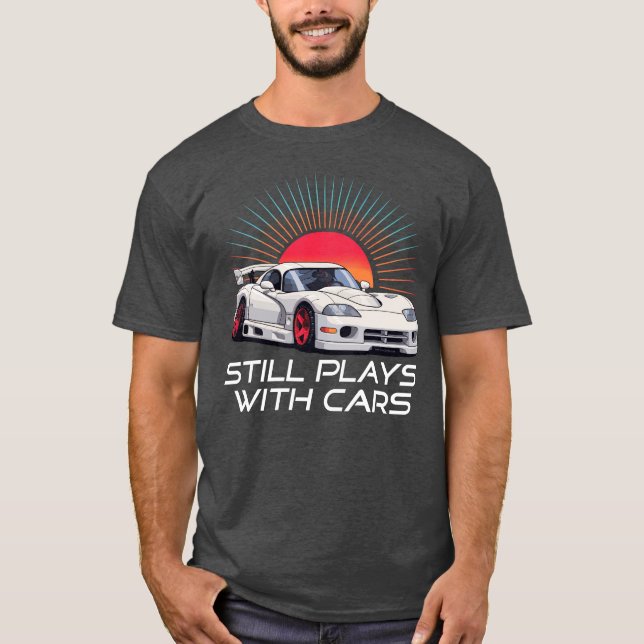 T-shirt Turbo Sports Voiture Course Exotique Voiture Guy L (Devant)