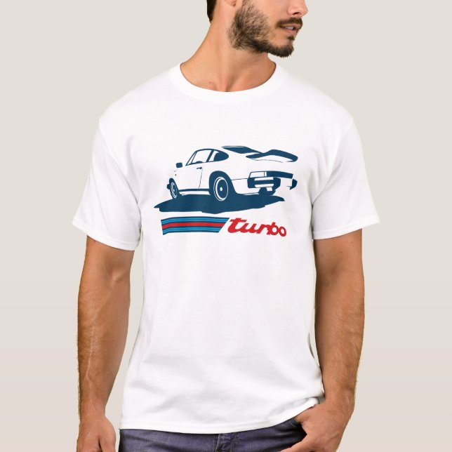 T-shirt Turbo T Shirt 911 des années 80 (Devant)