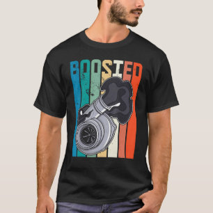 T-shirt Turbocharger Compétition Automobile Tuning Voiture