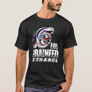 T-shirt Turbocompresseur Drag Racing Course Car Turbo Grai