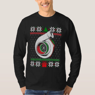 T-shirt Turbocompresseur Ugly Christmas Turbo Diesel Camio