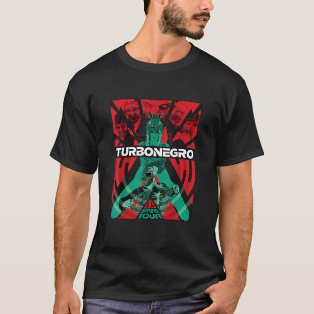T-shirt turbonegro tendance (Devant)