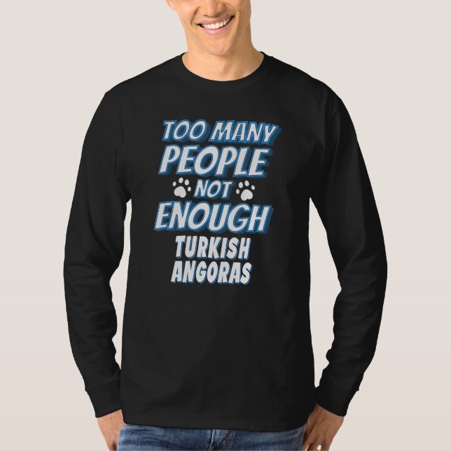 T-shirt Turc Angora Chat Dit Introvertie (Devant)