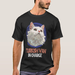 T-shirt TURC DE VAN À LA BARRE Propriétaire de chat turc d