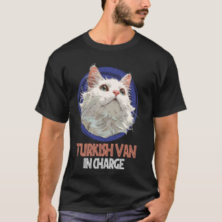 T-shirt TURC DE VAN À LA BARRE Propriétaire de chat turc d