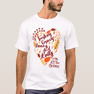 T-shirt Turc Gravé Fèves Et Roulettes Laissez-Moi Voir Cet