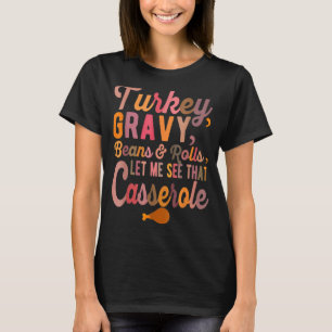 T-shirt Turc Gravé Fèves Et Roulettes Laissez-Moi Voir Cet
