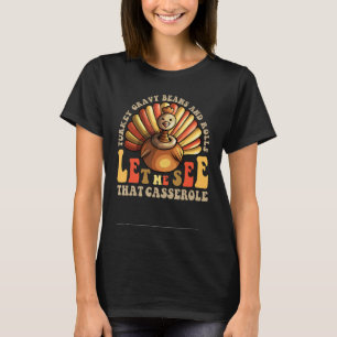 T-shirt Turc Gravé Fèves Et Roulettes Laissez-Moi Voir Cet