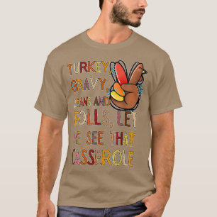 T-shirt Turc Gravé Fèves Et Roulettes Laissez-Moi Voir Cet