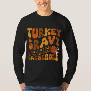 T-shirt Turc Gravé Haricots Et Rolls Casserole Drôle Merci